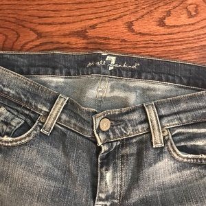 7 for all mankind Capri jeans size 30