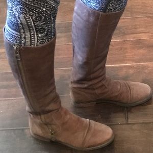 Brown suede Riding Boots