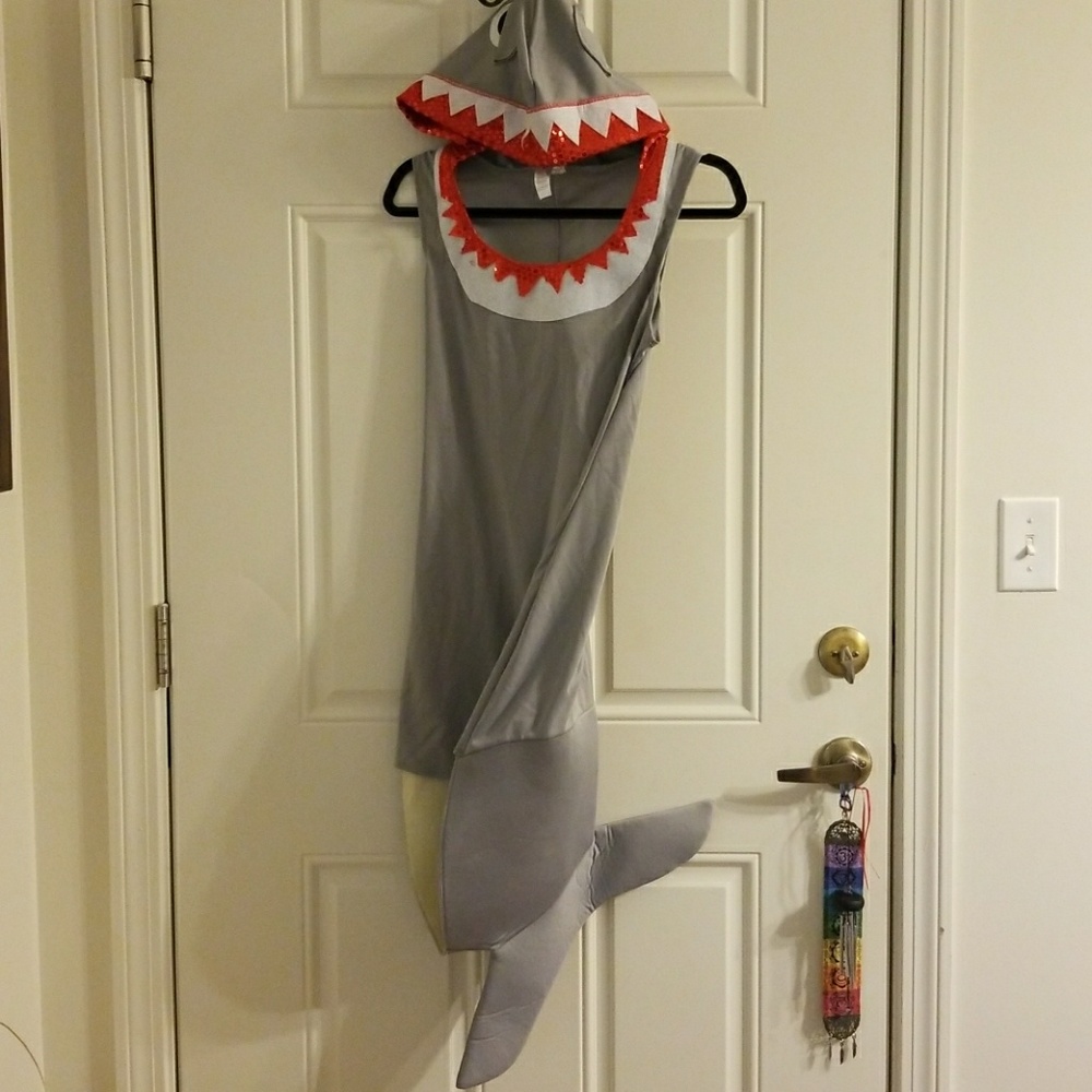 Adorable shark costume