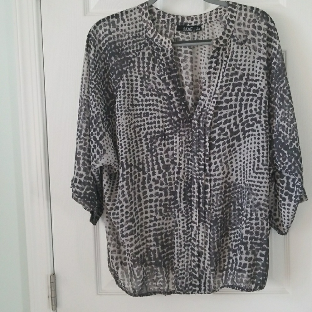 Grey blouse