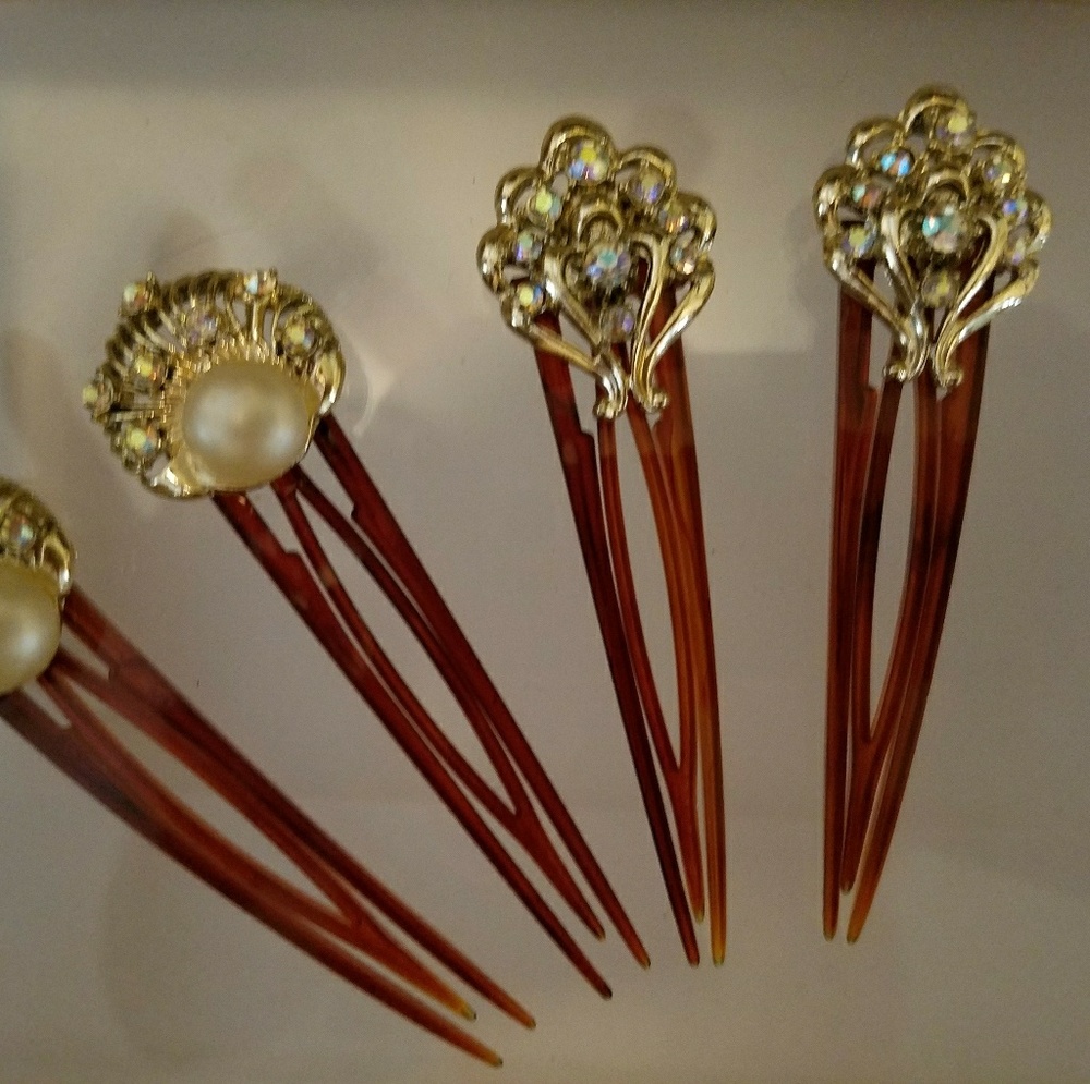 Vintage hair pins