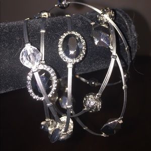 Crystal Wire Bracelet