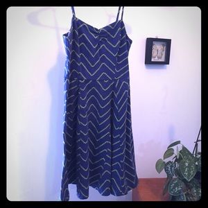 Skater Tank Blue Dress, size: S