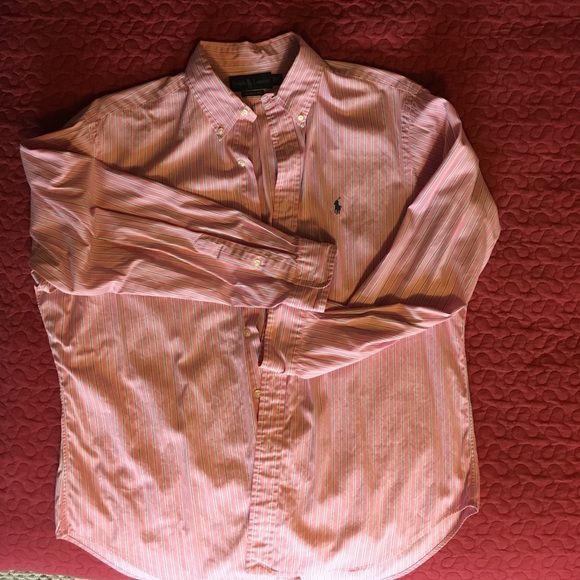 Ralph Lauren striped casual button down shirt - Picture 2 of 5