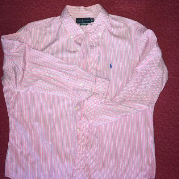 Ralph Lauren striped casual button down shirt - Picture 3 of 5