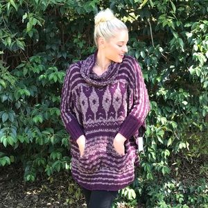 Purple FreePeople Sweater