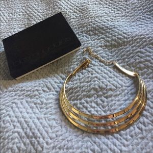 Aqua Choker necklace