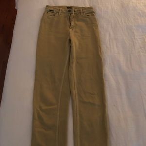 Urban Outfitters BDG High Waisted Jeans in Mustard