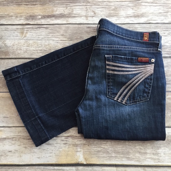 7 For All Mankind Denim - 7 For All Mankind Dojo Flares 29x30