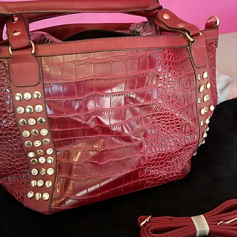 Burgundy Purse