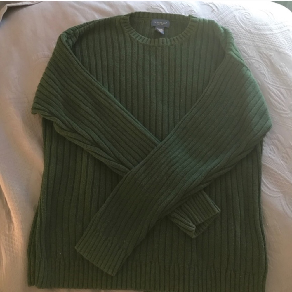 💙 Hunter Green Crew Sweater