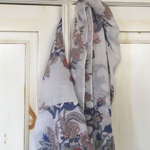 Floral infinity scarf