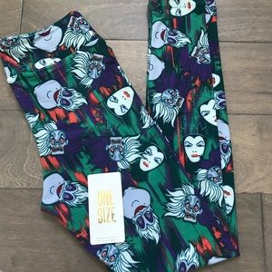 Lularoe Disney villains leggings