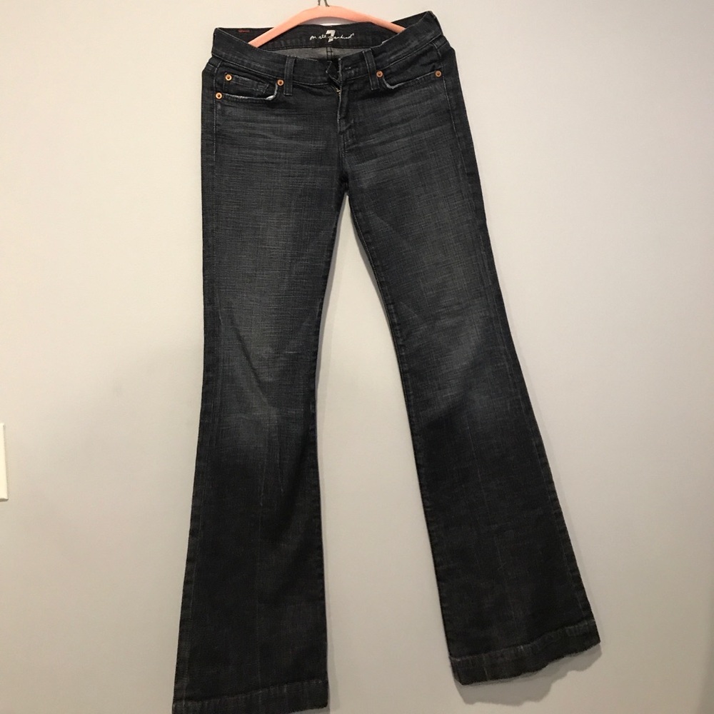 7 for mankind boot cut jeans