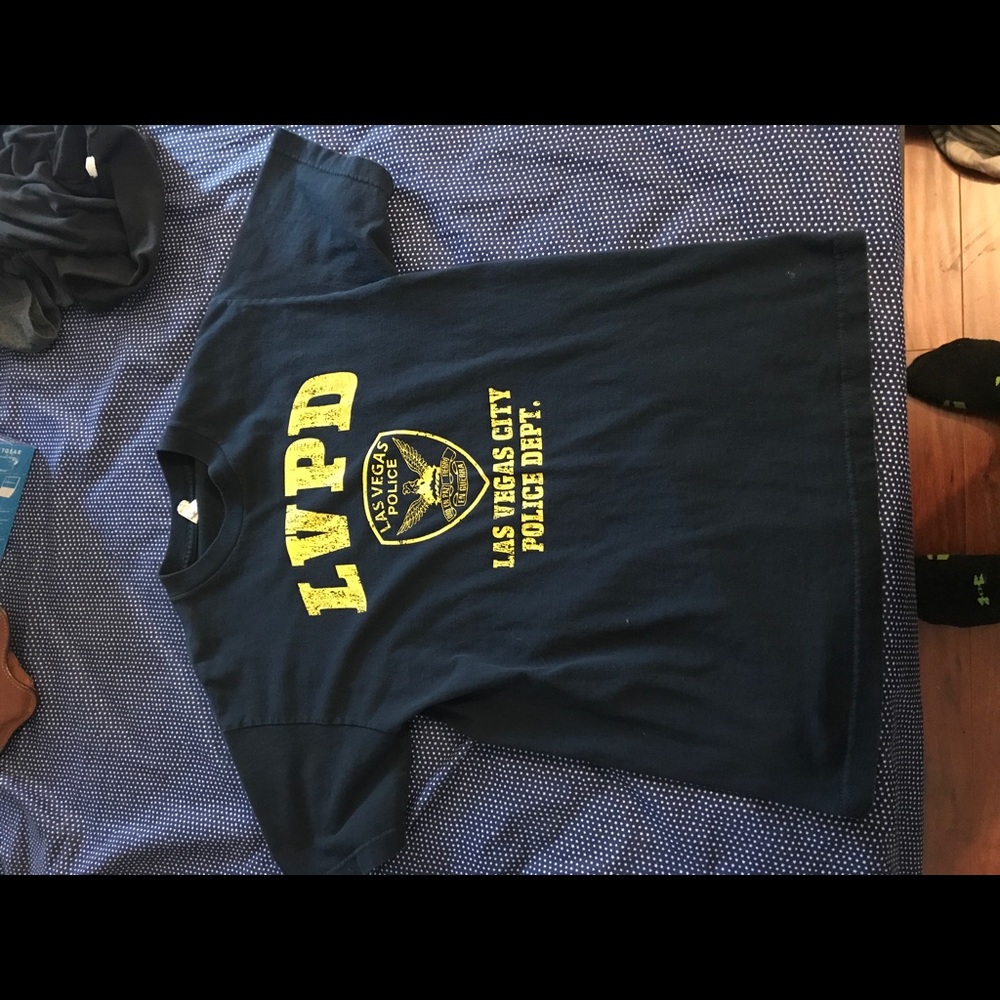 Blue t shirt LVPD