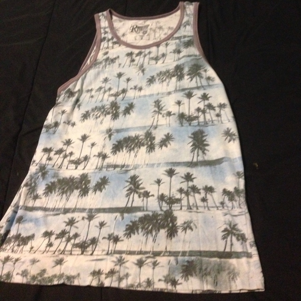 Retrofit palm beach tank top