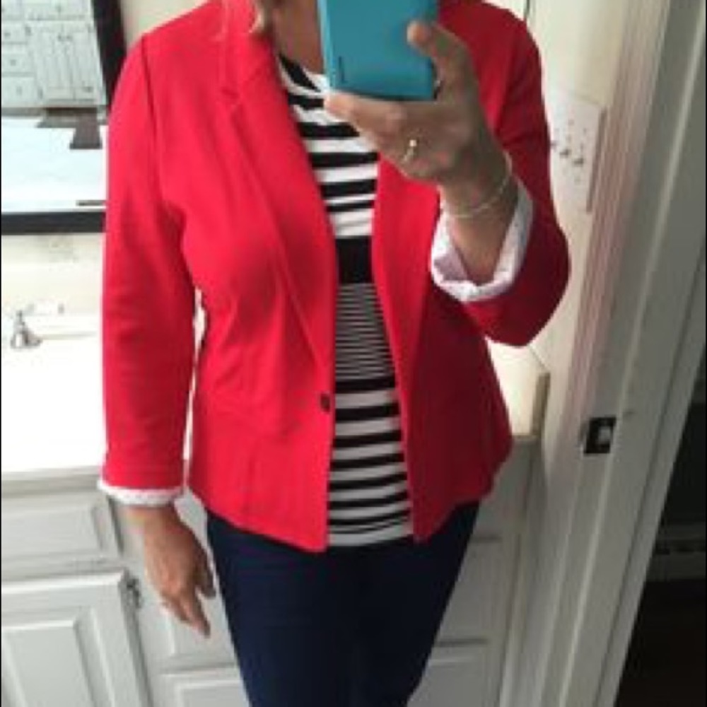 kensie rebekah ponte blazer