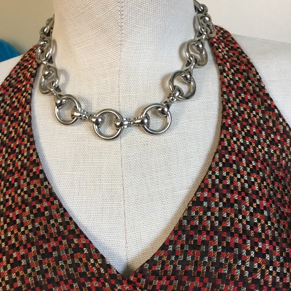 Cute silver chain necklace
