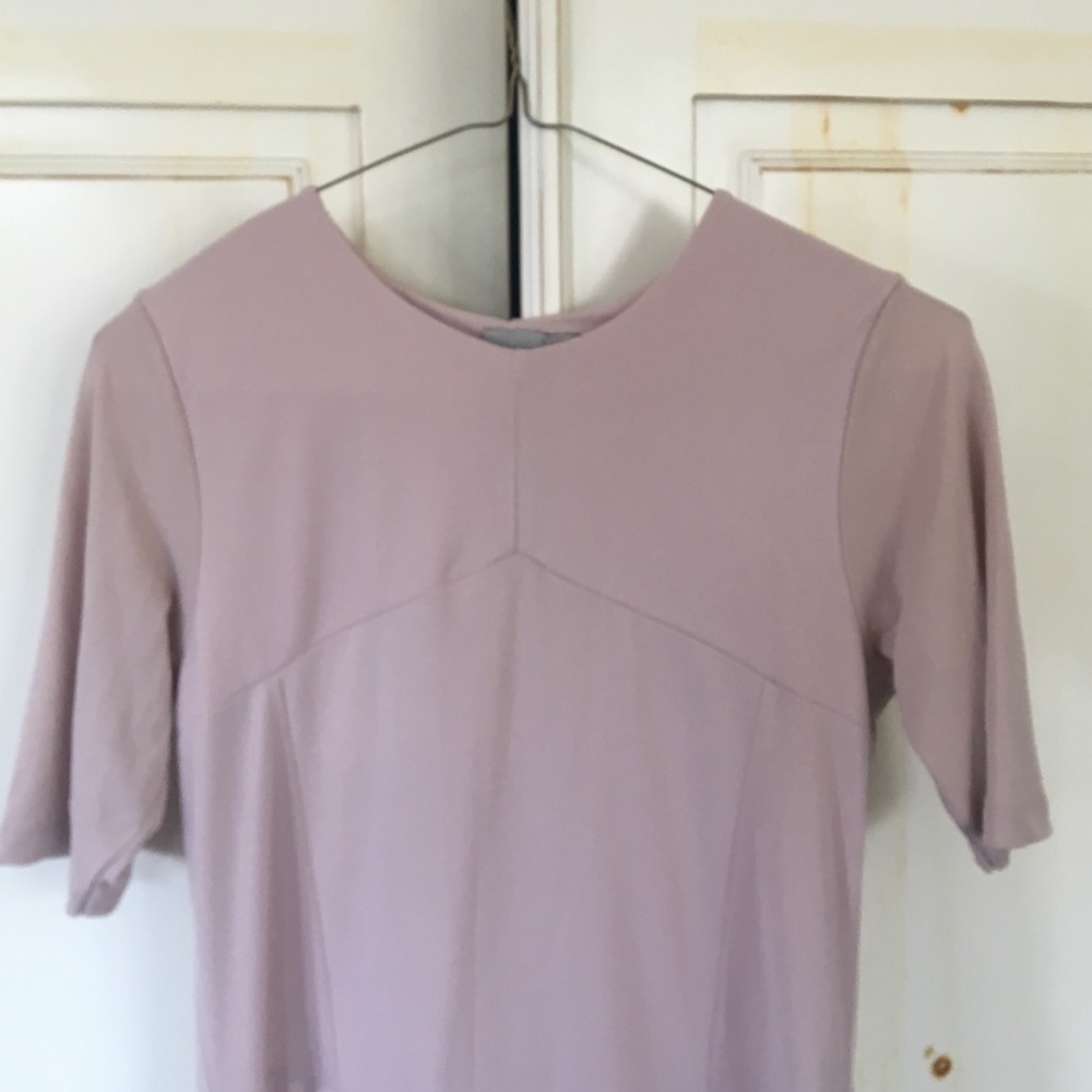 ASOS blush dress.