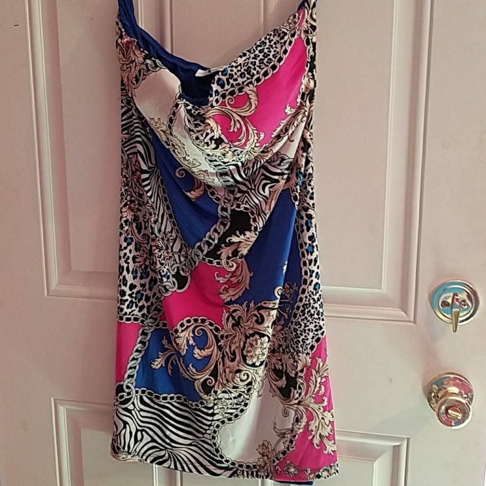 New Cute Strapless Stretchy Dress