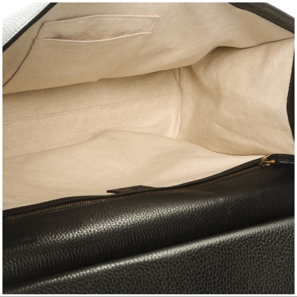 💯💝💖GUCCI Calfskin Leather GG Marmont Handle Bag - Picture 7 of 8