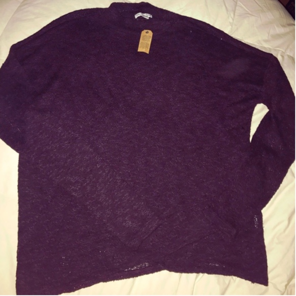 NWT Lightweight Purple Sweater