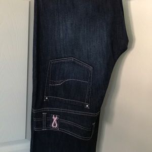 Boot cut jeans