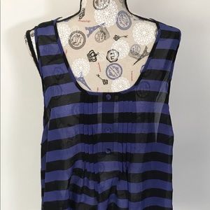 Torrid sheer tank blouse