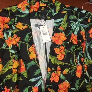 Lane Bryant Hibiscus Blazer