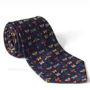 SALVATORE FERRAGAMO Insect tie