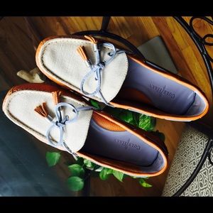 Cole Haan Grant Loafers in Camello/Ivory, Sz. 7