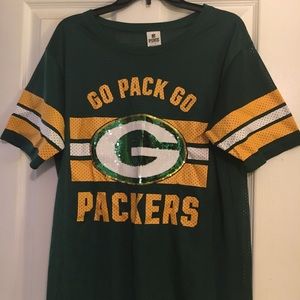 Victorias Secret PINK NFL Green Bay Packers jersey