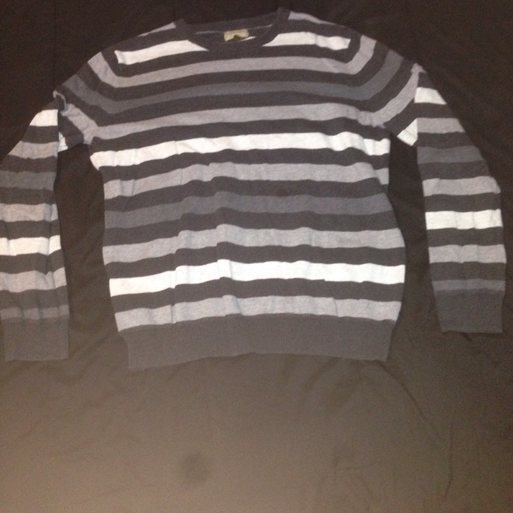 Sonoma black/white stripe long sleeve T-shirt