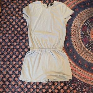 Short sleeved romper