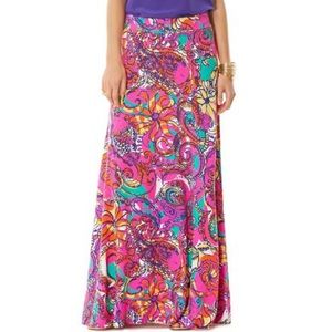Lilly Pulitzer Beale maxi skirt size small