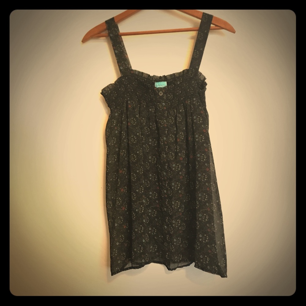 Adorable sheer tank