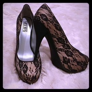 Mix no6 lace detail pumps
