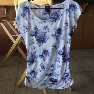 White And purple Vanity shirt