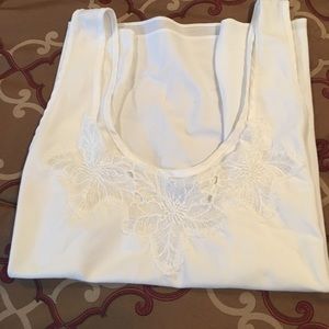 Wonder Maid white lace camisole- Size 34