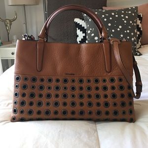 Coach Grommet Borough Satchel