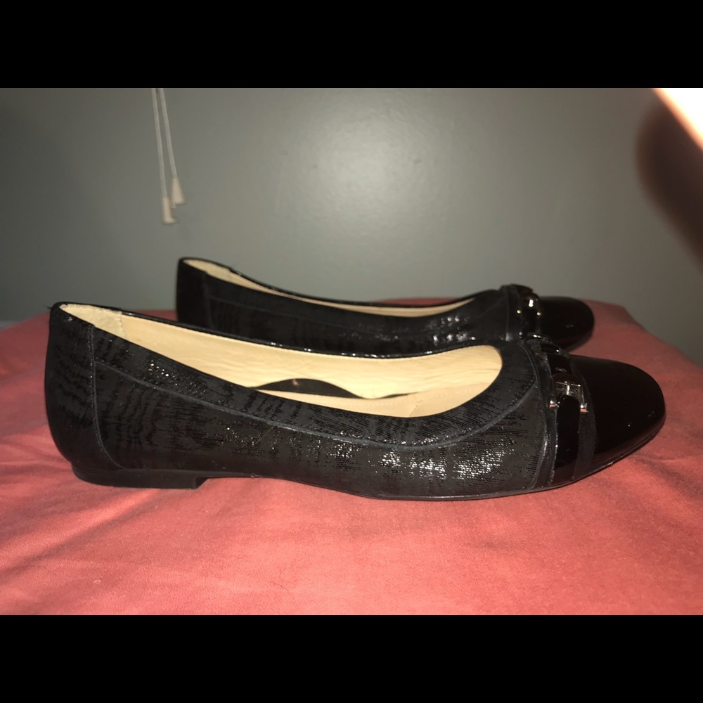Nurture black flats