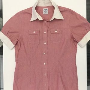 Woman’s Short Sleeve Brooks Brother’s Fitted