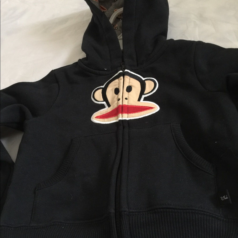 PAUL FRANK  UNISEX  SWEATSHIRT  Hoody Zipper up