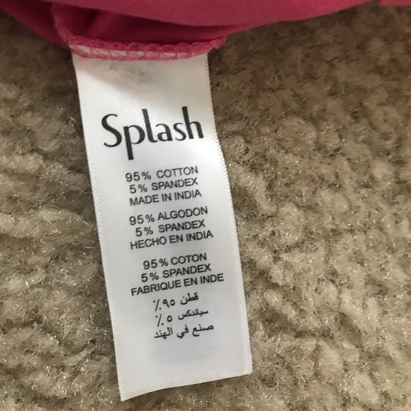 Pink solid top - Picture 3 of 3