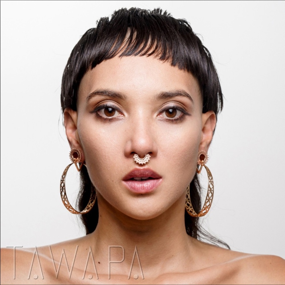 TAWAPA Gold Plated AFGHAN SEPTUM RING