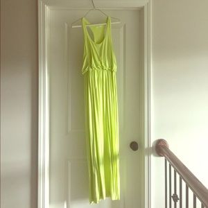Racerback maxi dress