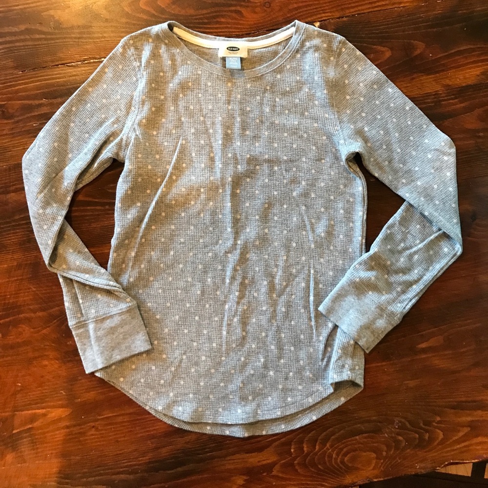 Grey poke a dot thermal