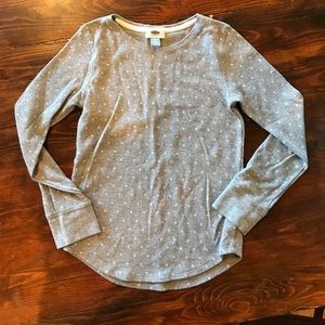 Grey poke a dot thermal