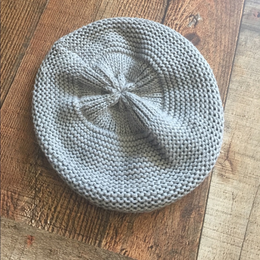 Calvin Klein Knit beret | Hat  | Taupe Grey color