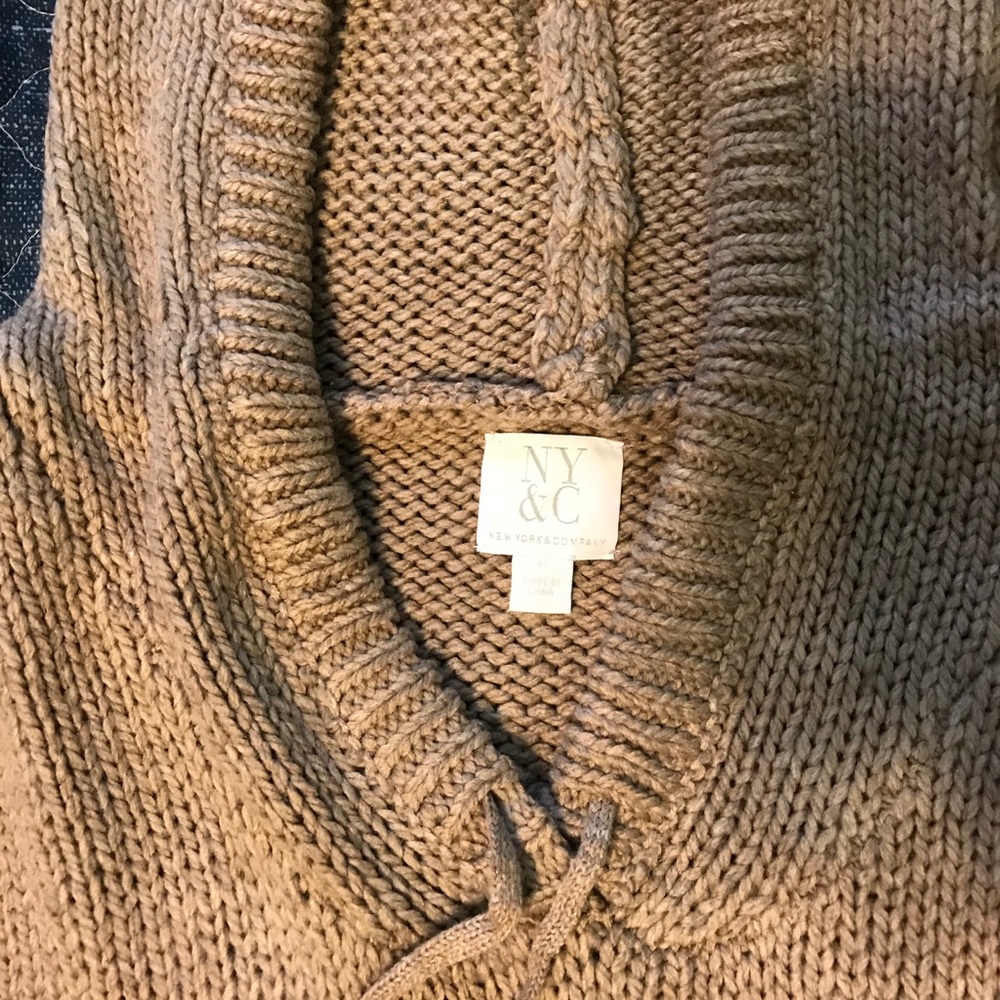 ny&co knit hoodie